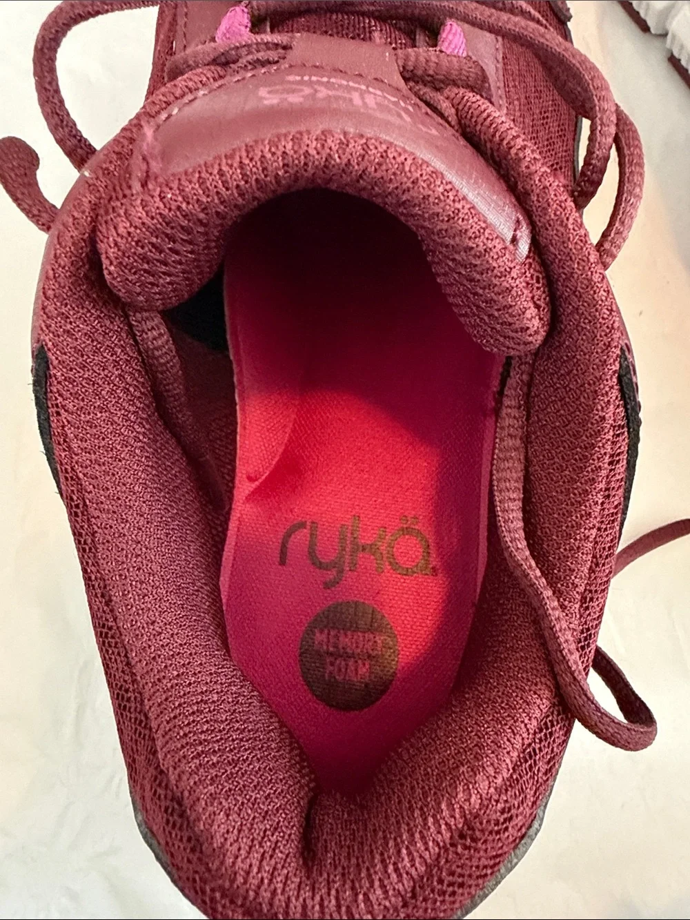 Ryka Womens Harmonic Leather Lifestyle Athletic and Training Shoes